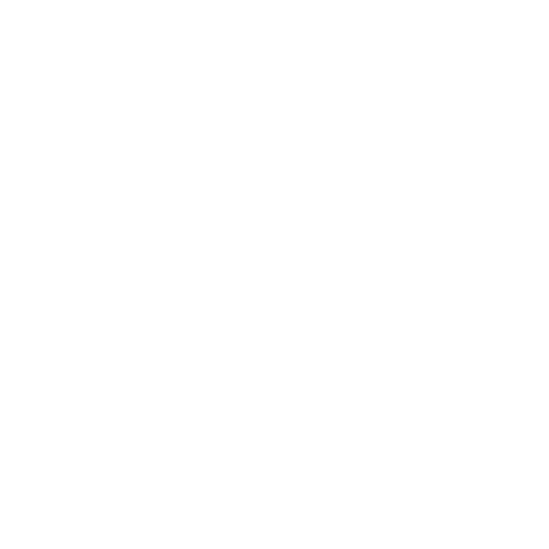 graphic of a white letter S with tiger sitting on curve